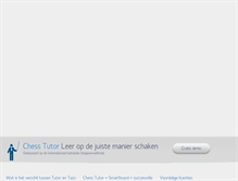 Tablet Screenshot of nl.chesstutor.eu