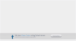 Desktop Screenshot of de.chesstutor.eu